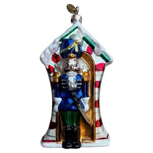 Christopher Radko Starlight Guardian Nutcracker Membership Christmas Ornament